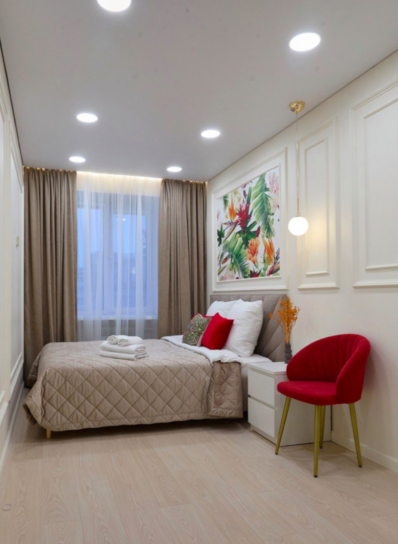 Апартаменты в центре с красивым видом из окна Рядом Метро и Кремль