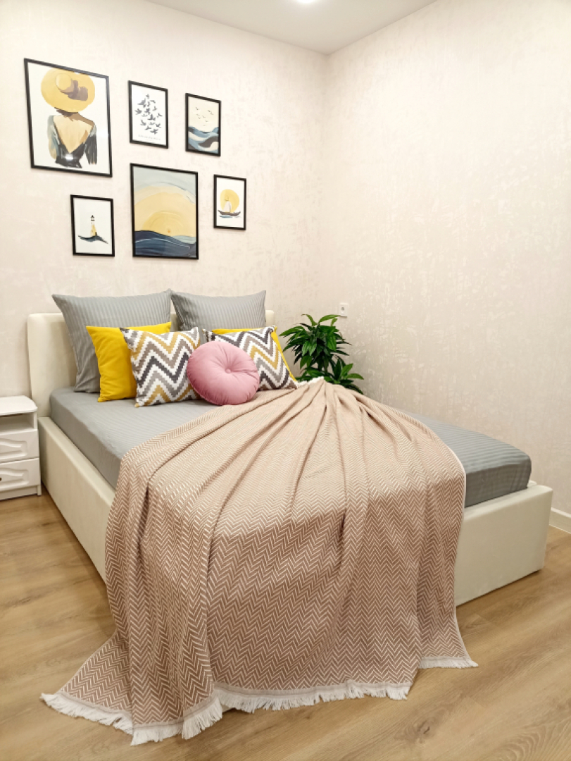 Апартаменты однокомнатные для 4-х сети "Все в гости" в центре ЖК ГРИГ 3