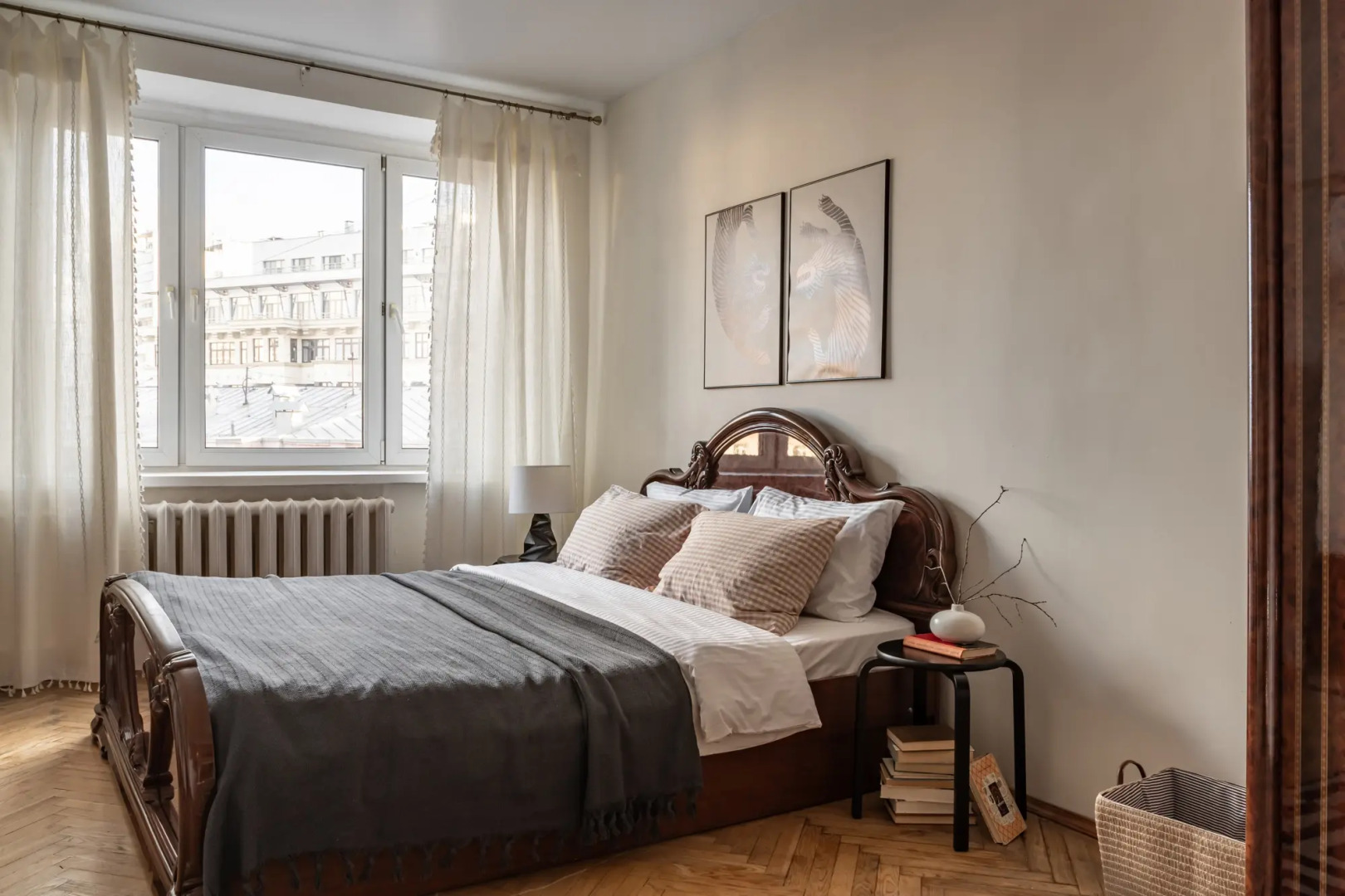 Квартира изысканная с авторским искусством пешком до Красной площади