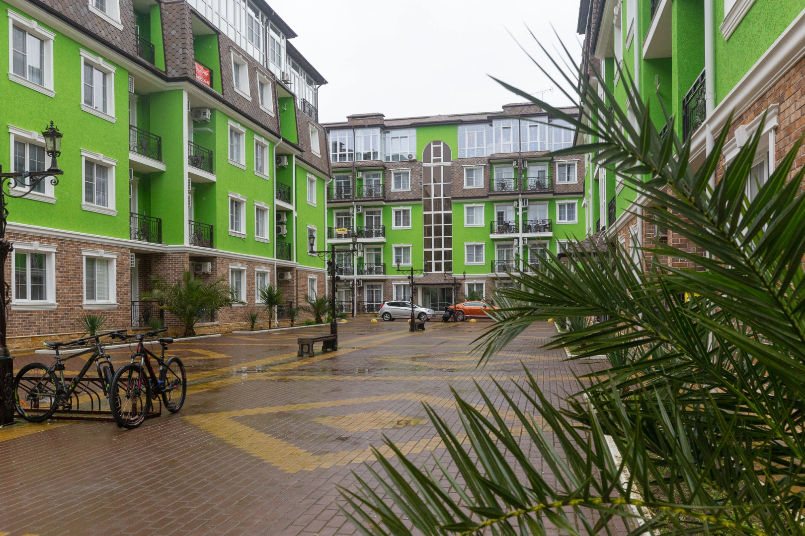 Апартаменты 2х Комнатная Квартира с Ремонтом Green Studio 3