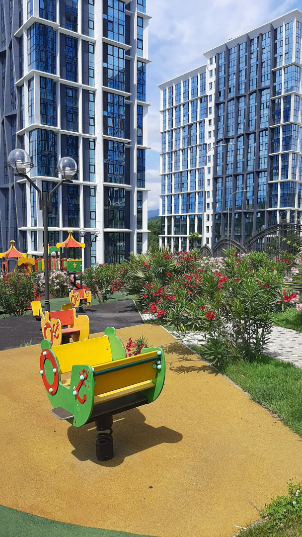 Апартаменты Студия в Сочи парке с видом на море