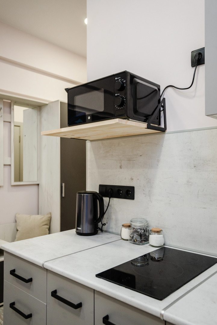 Апартаменты Новая Cтудия в Cтиле Минимализм рядом с Ботаническим Садом