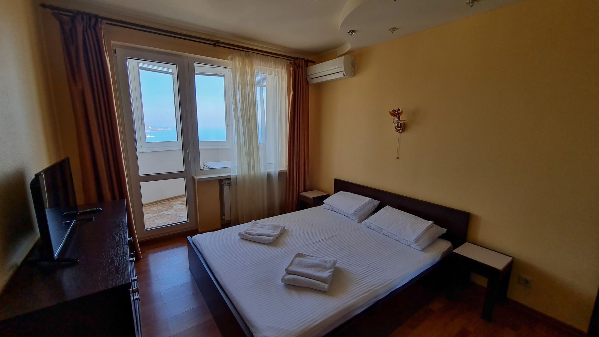 Апартаменты Двухкомнатные с видом на море