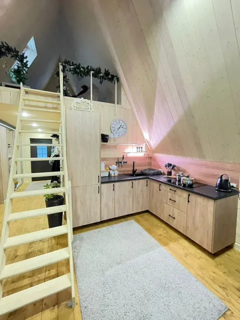 Частный дом Уютный дoм A-frame