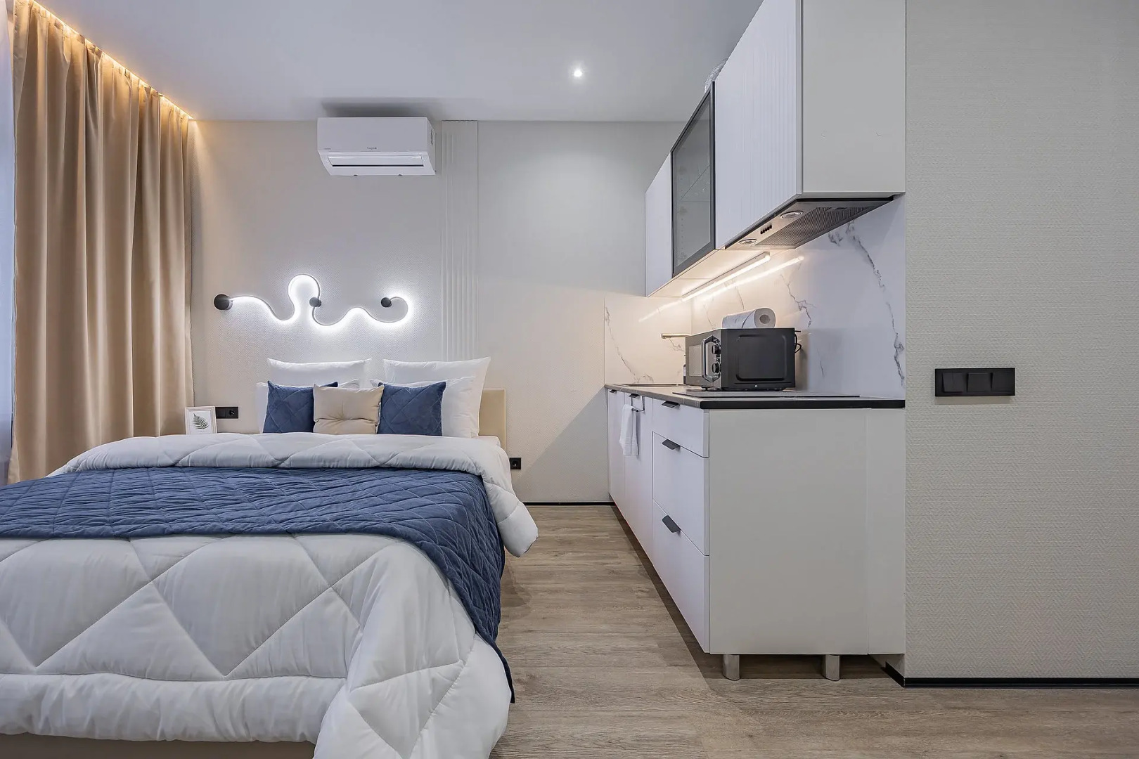 Апартаменты Стильная Студия в Вишневом Переулке