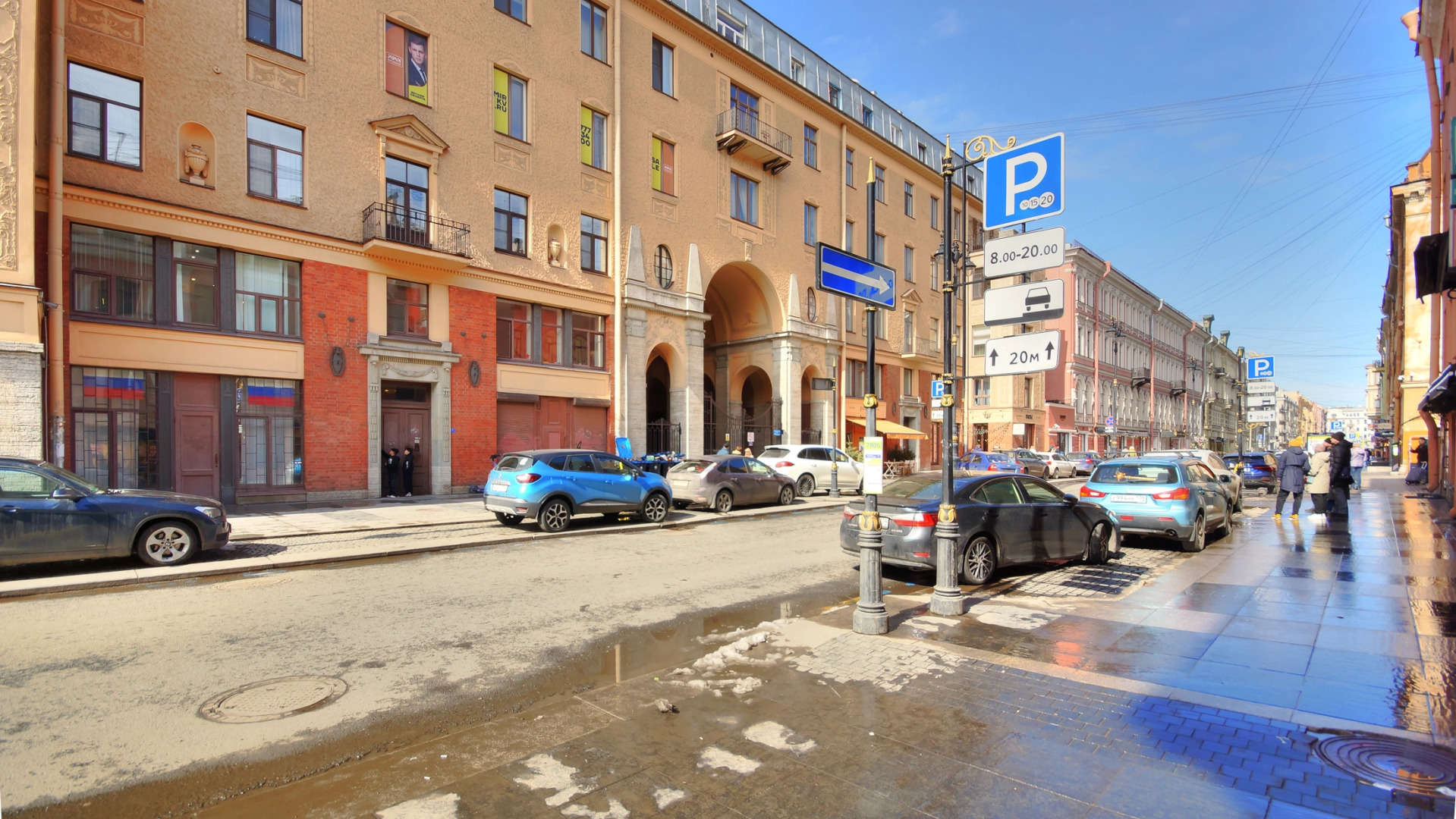 Квартира Уютная квартира с сауной в Толстовском доме в центре СПБ