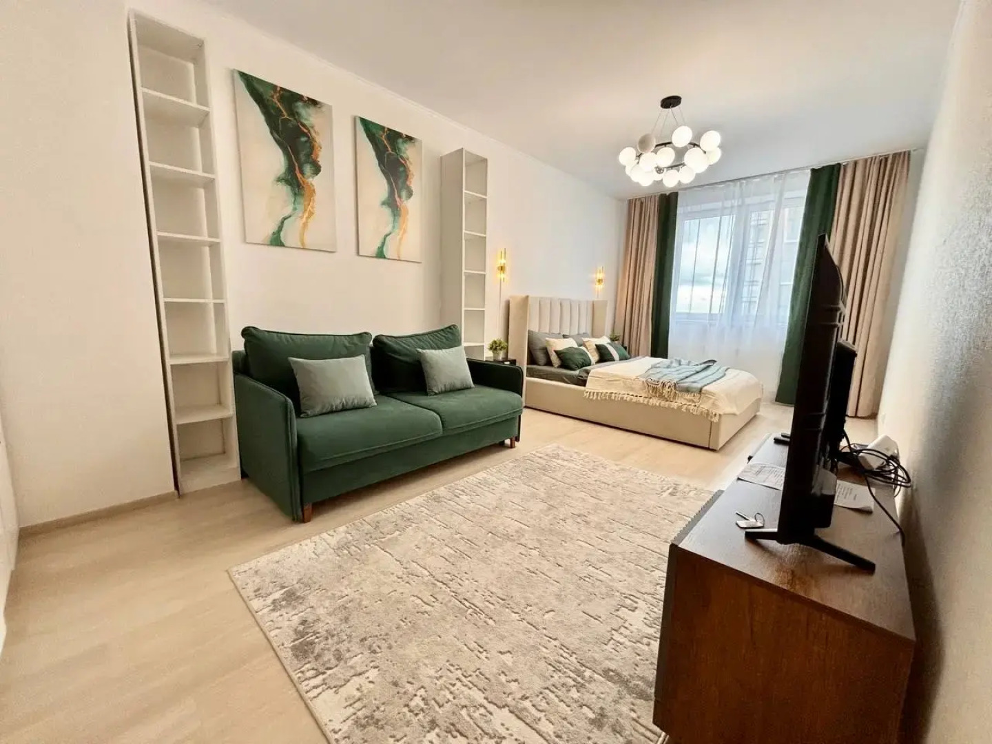 Квартира Современная однокомнатная для 4х-гостей