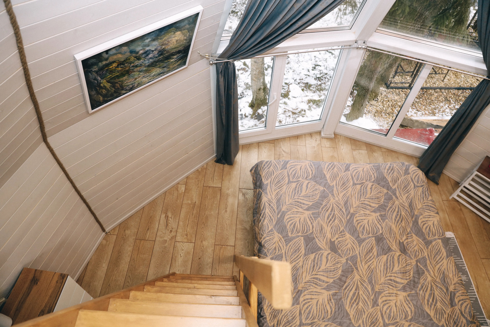 Шале Сфера Агат в лесу на Живописной улице