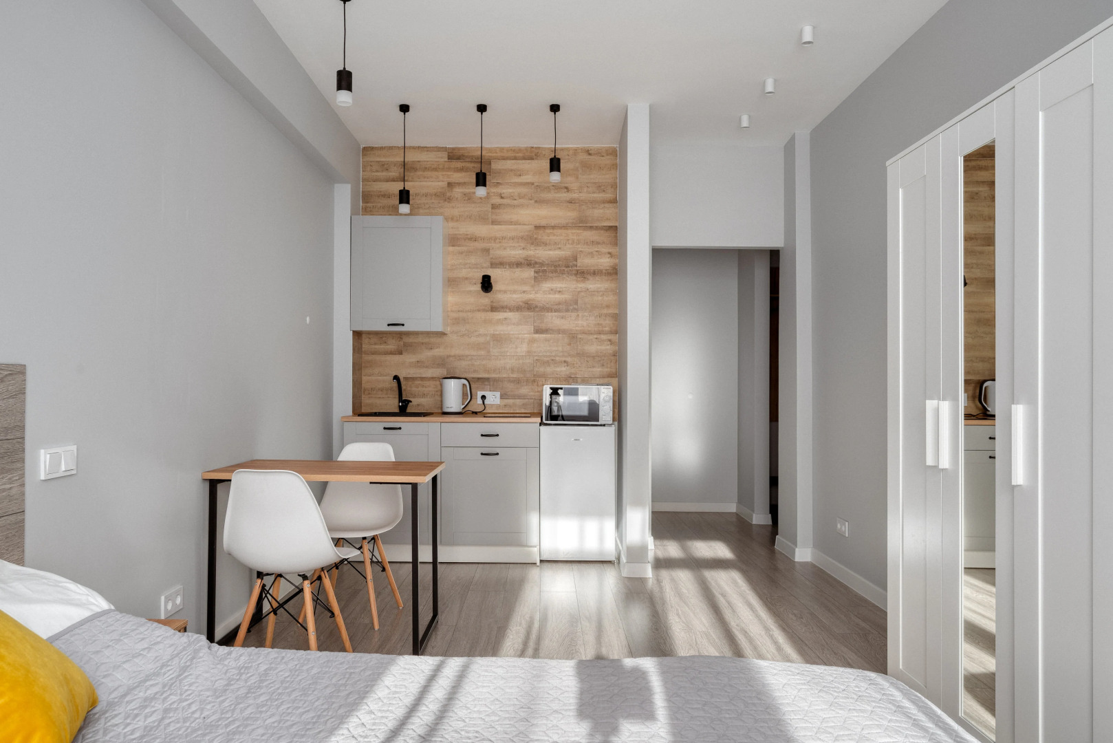 Студия с видом на горы вблизи подъемника