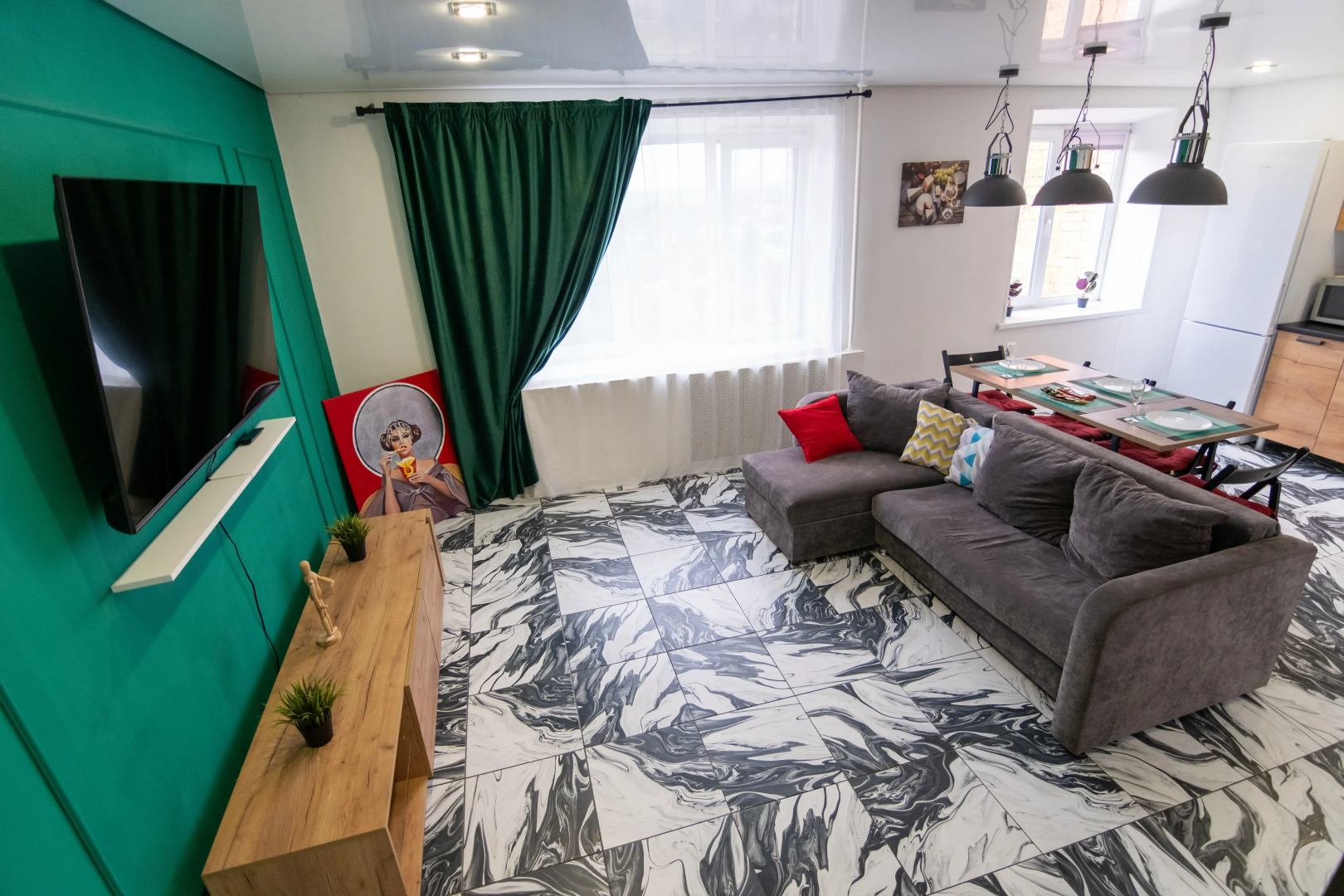 Апартаменты с панорамным видом на город