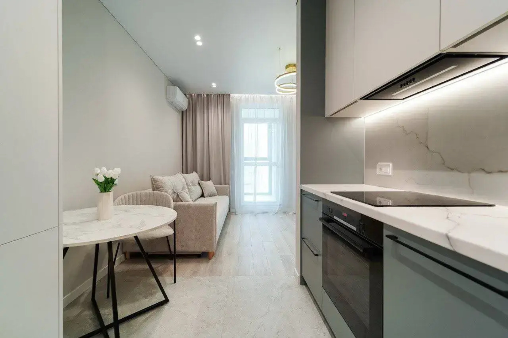 Апартаменты Стильная студия Париж в ЖК Minsk World