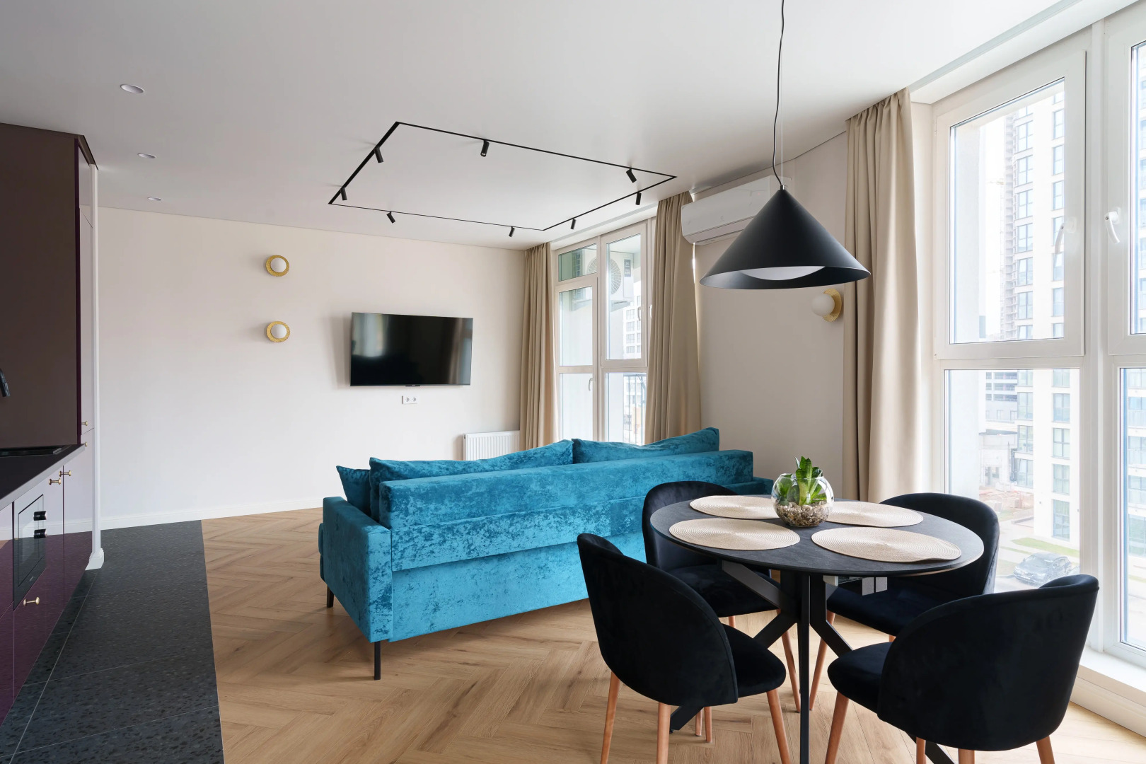 Квартира Стильная комфортная в современном мегаполисе