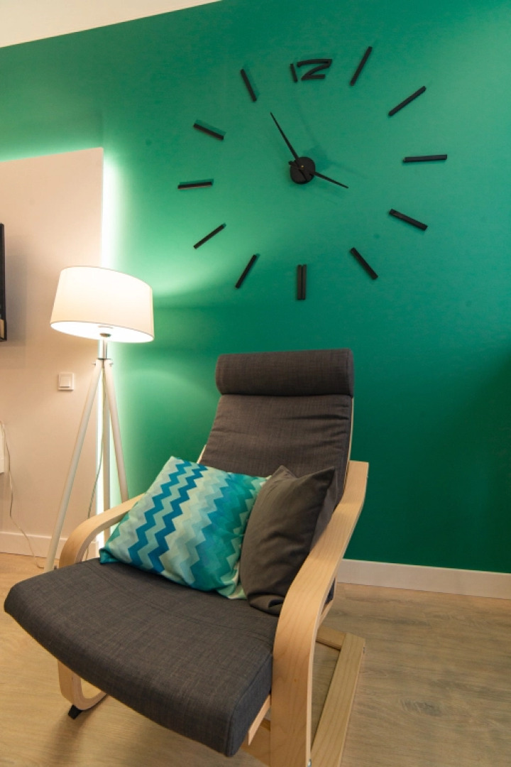 Апартаменты с видом на город и ванной