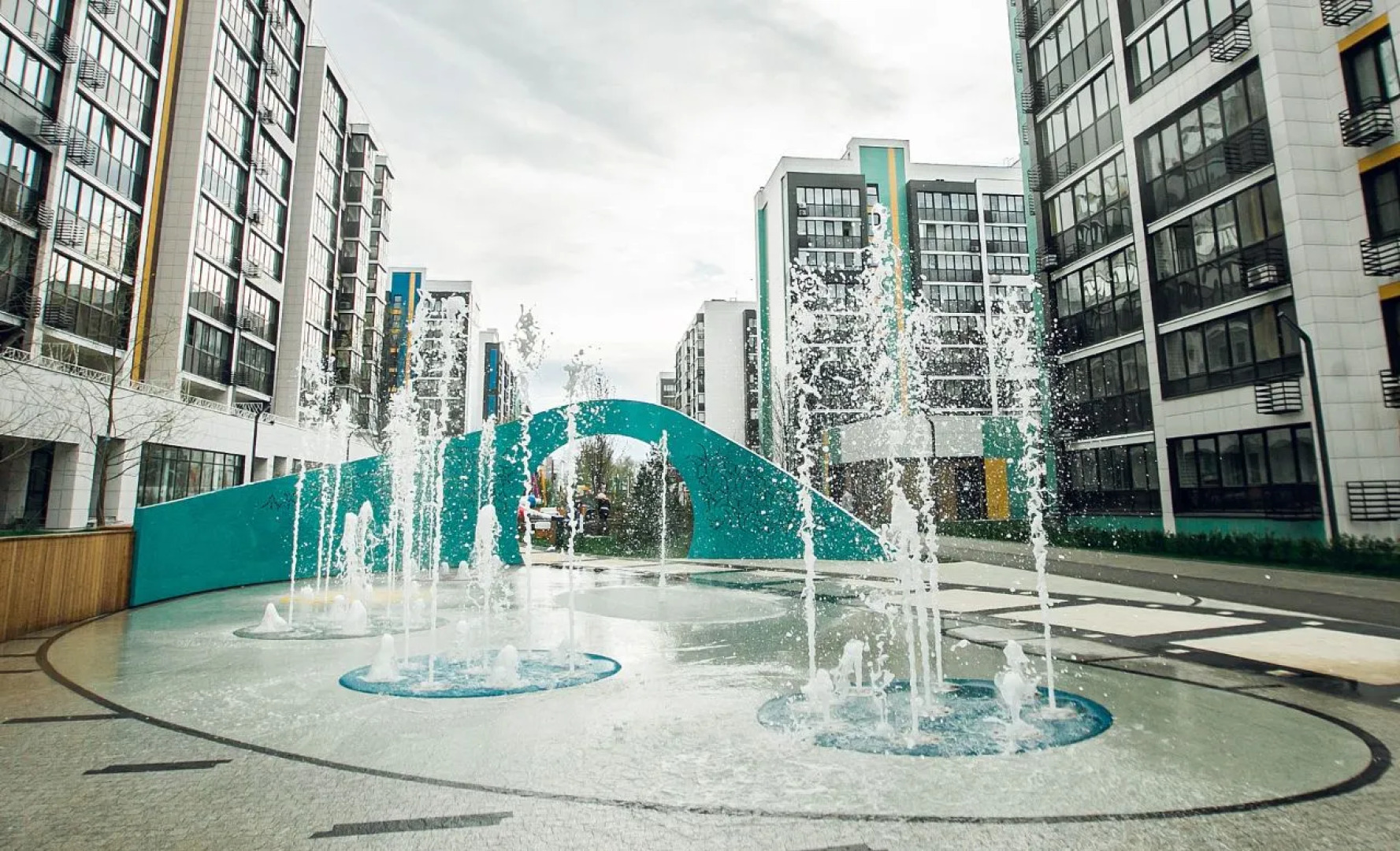 Апартаменты в ЖК с фонтанами Art City