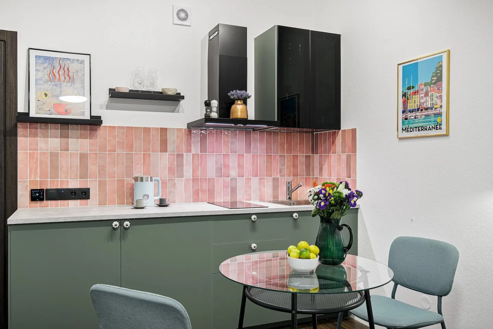 Апартаменты F-Apart светлые стильные и комфортные