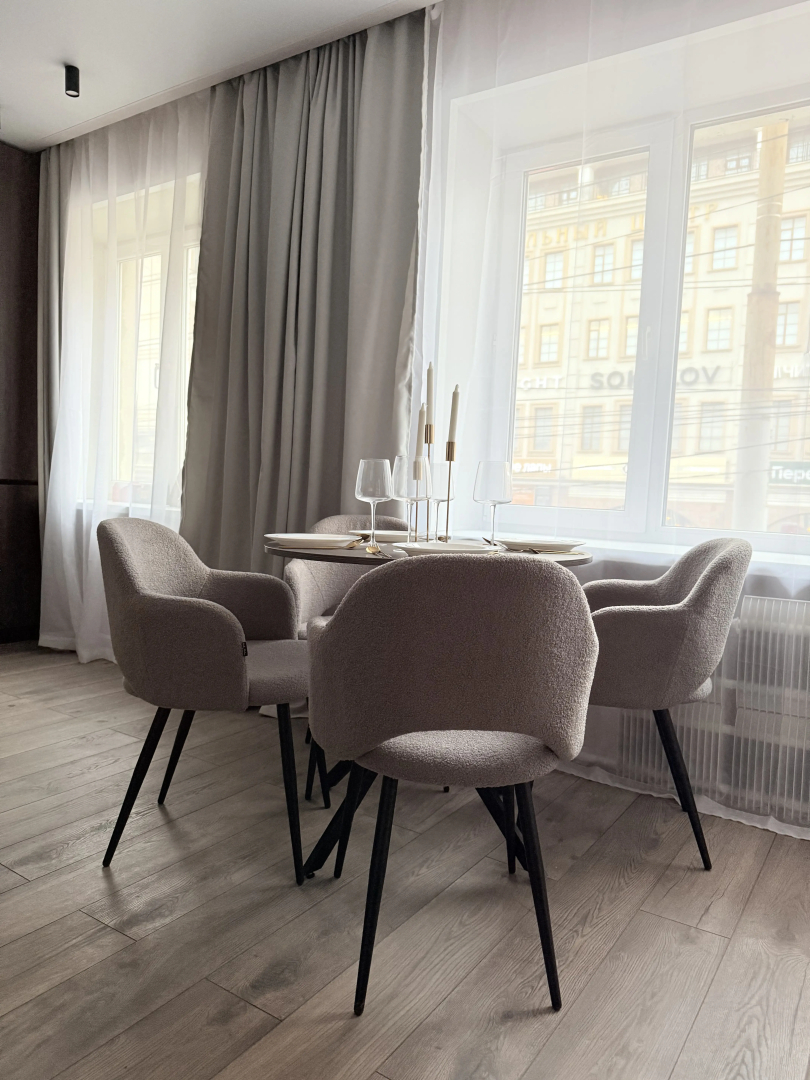 Квартира Двухкомнатная сканди на Советской