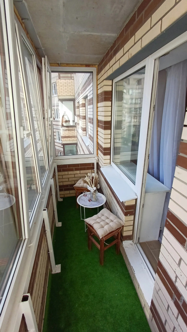 Квартира Уютная Студия в Мурино