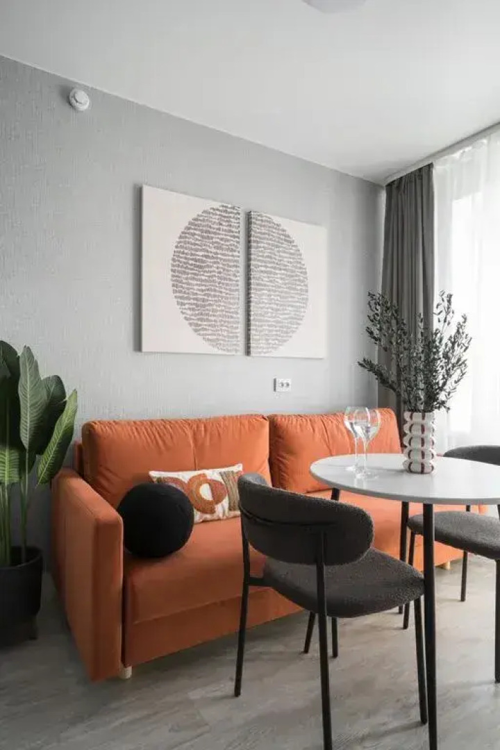 Квартира формата евродвушки с дизайнерским ремонтом