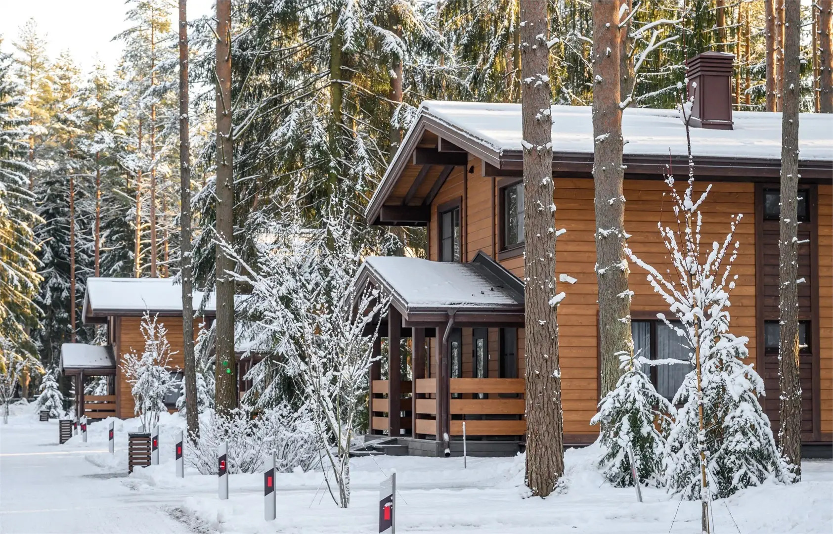 Коттеджный комплекс Resort & Spa Всесезонного курорта Охта Парк