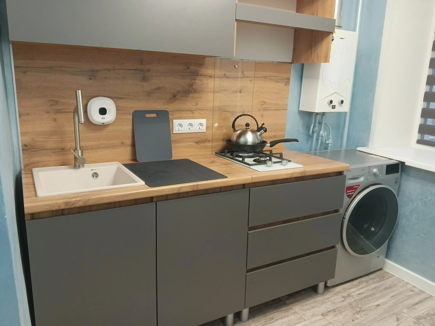 Квартира Современная однушка с бесконтактным заселением