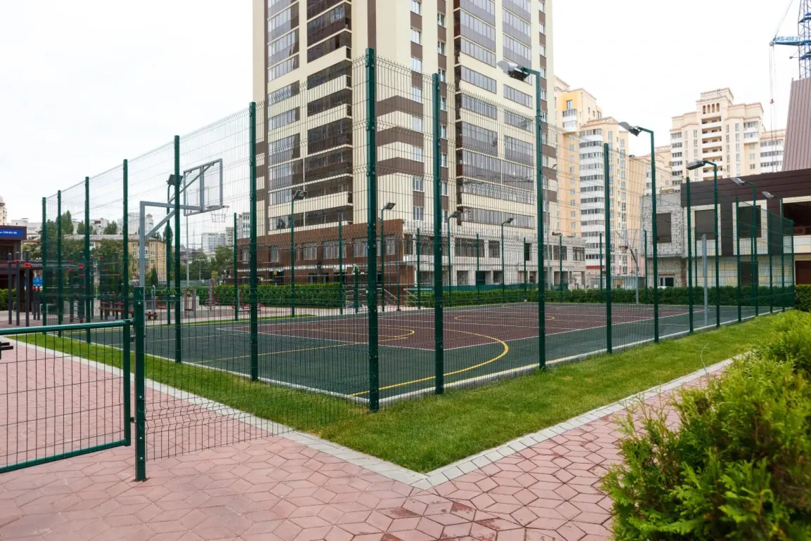 Квартира 25 Этажей Большая Двухкомнатная (70кв.м.) в доме бизнес класса