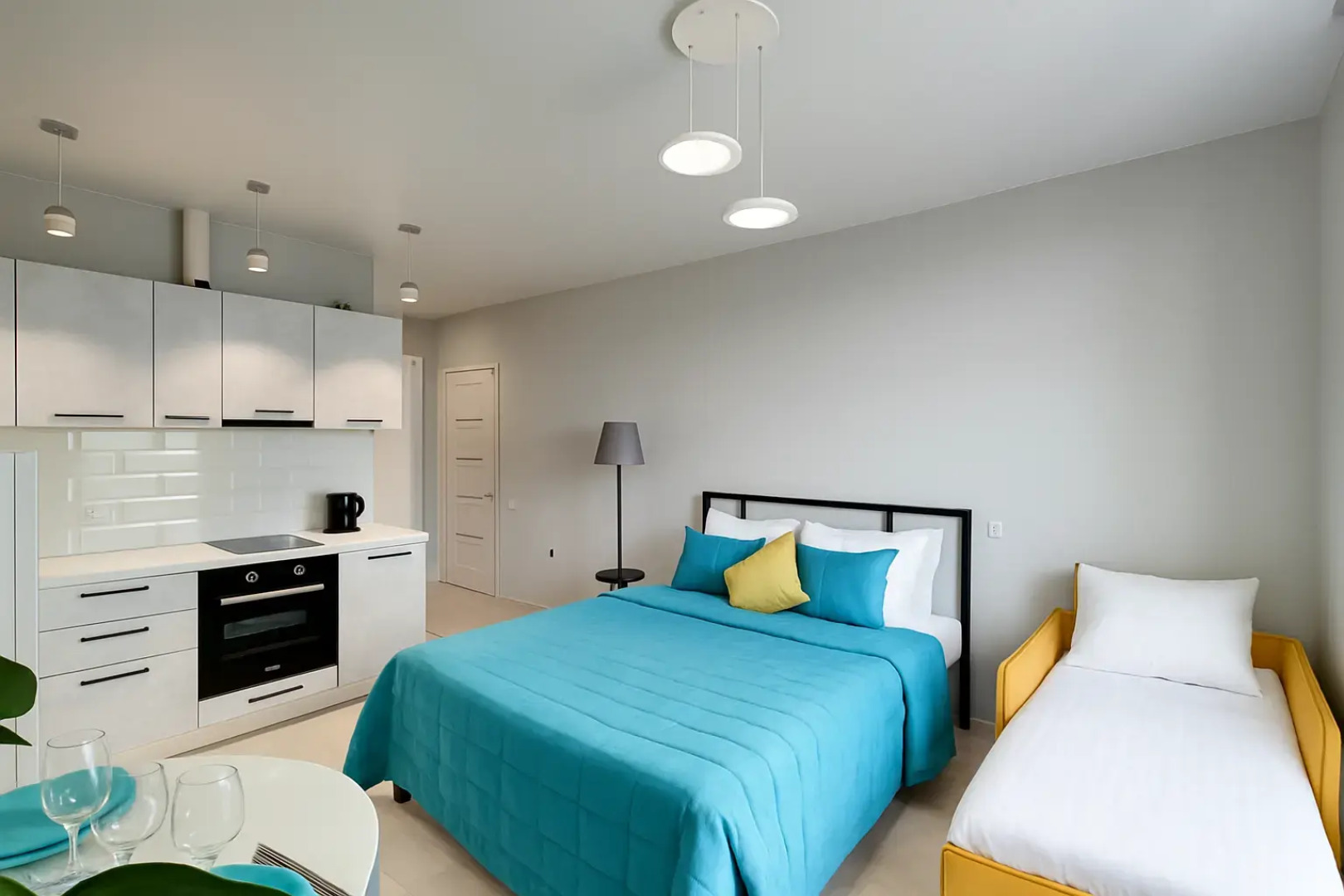 Квартира студия в Cамом сердце Адлера