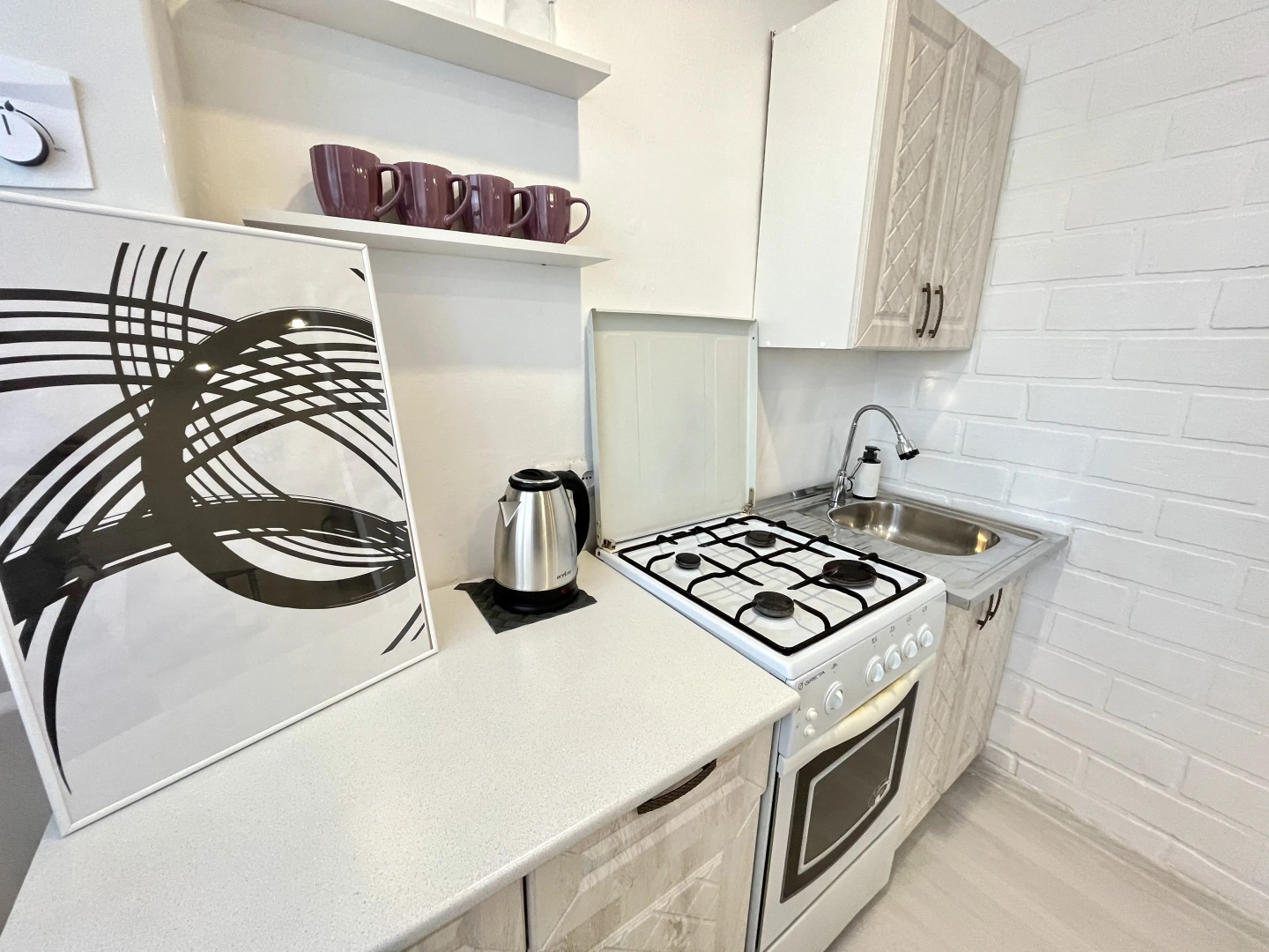 Квартира Студия Бесконтактное заселение Мкр. КПТ Odeyalkin