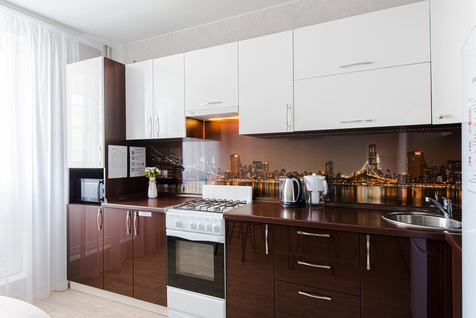 Квартира 1-к недалеко от залива на Радужной 5 от RentAp, 4 сп.места