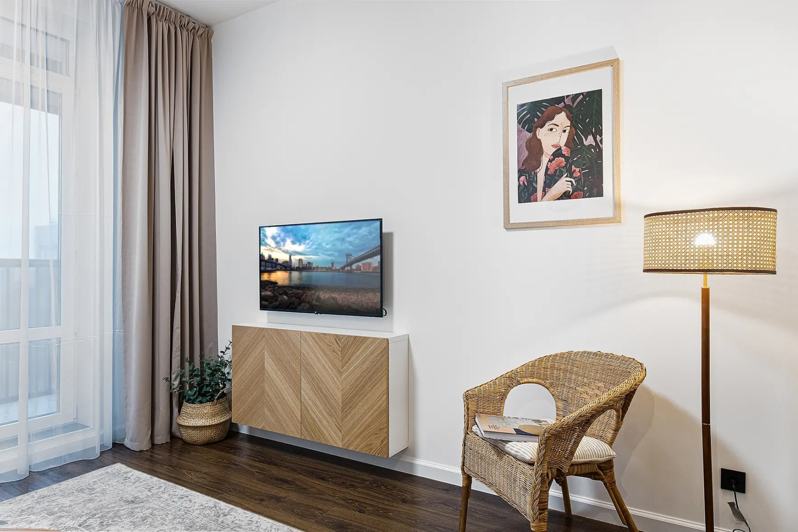 Апартаменты F-Apart светлые и современные