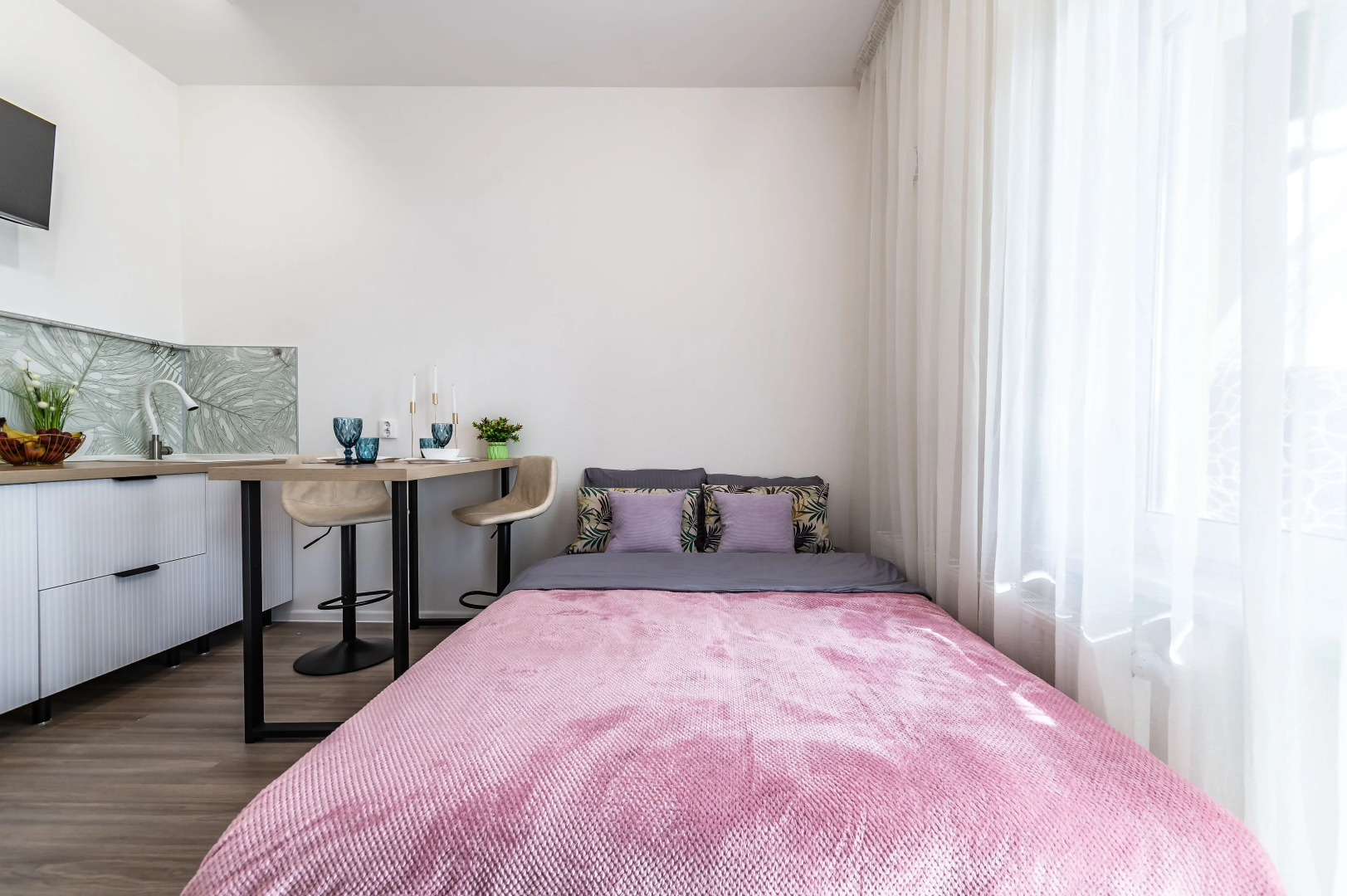 Апартаменты Уютная видовая студия