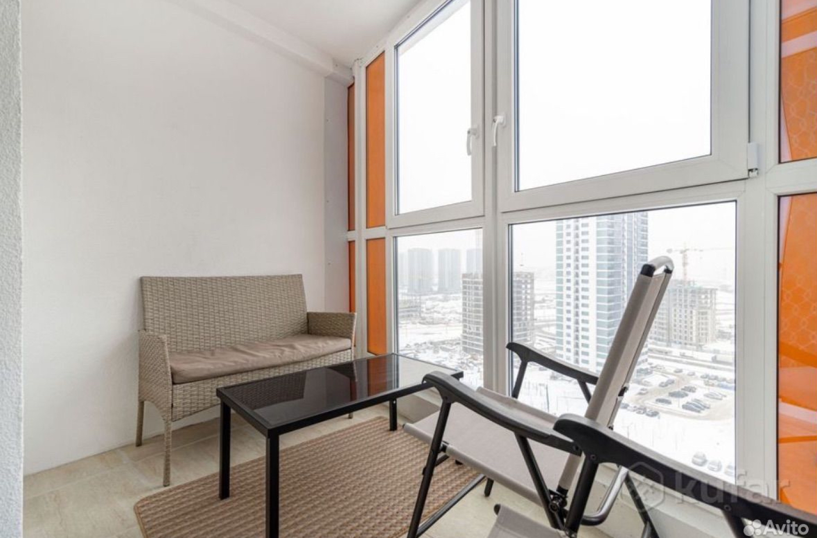 Апартаменты Двухкомнатные в Новом Районе в Центре Города