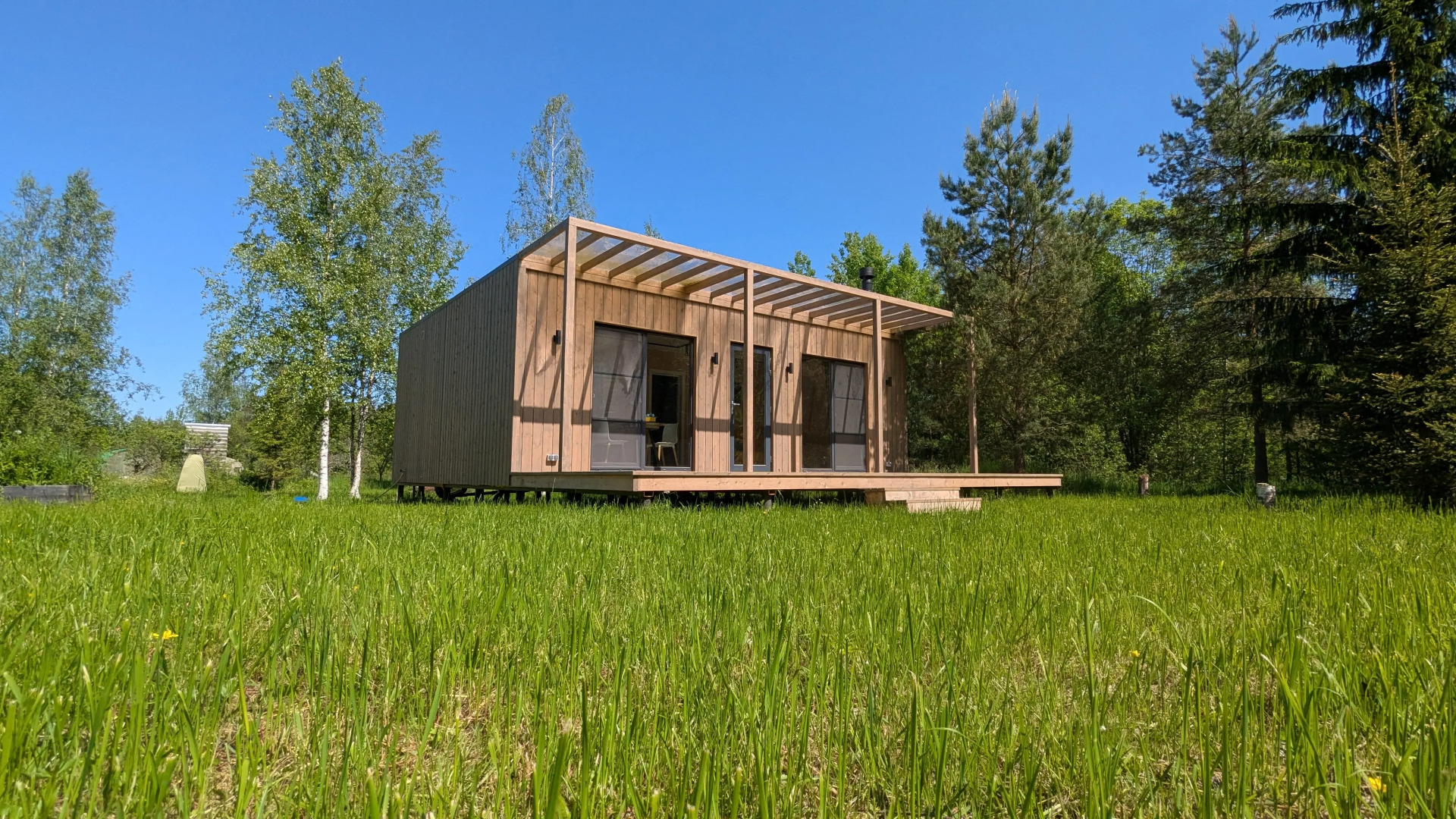 Частный дом с системой умный дом Вне сети