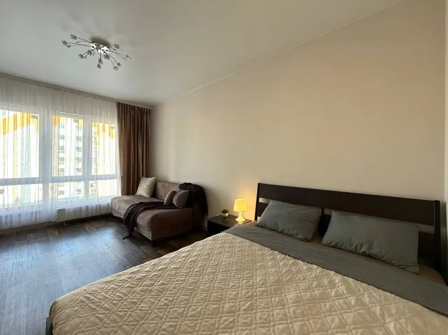 Квартира Просторная Рядом с Аквапарком