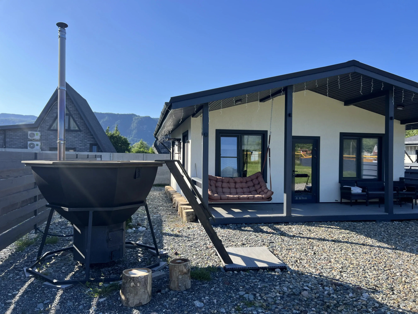 Частный Дом с Банным Чаном Хамышки