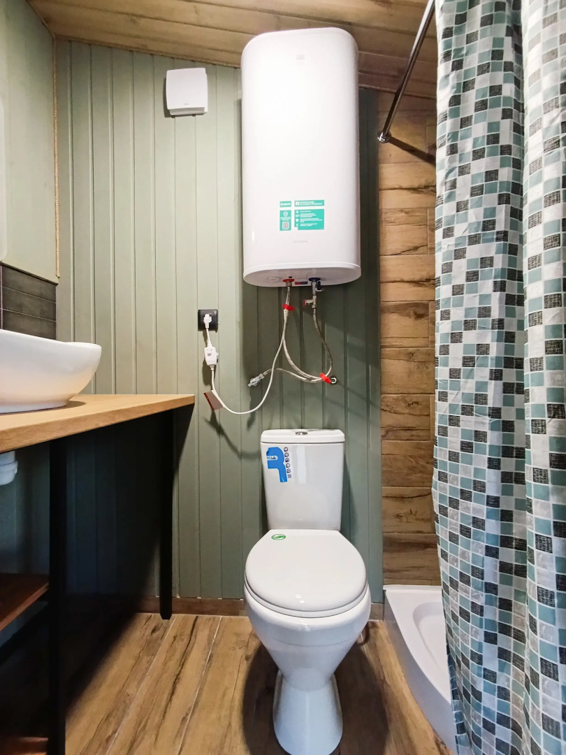 Частный дом Загородный комплекс на берегу реки с баней 1