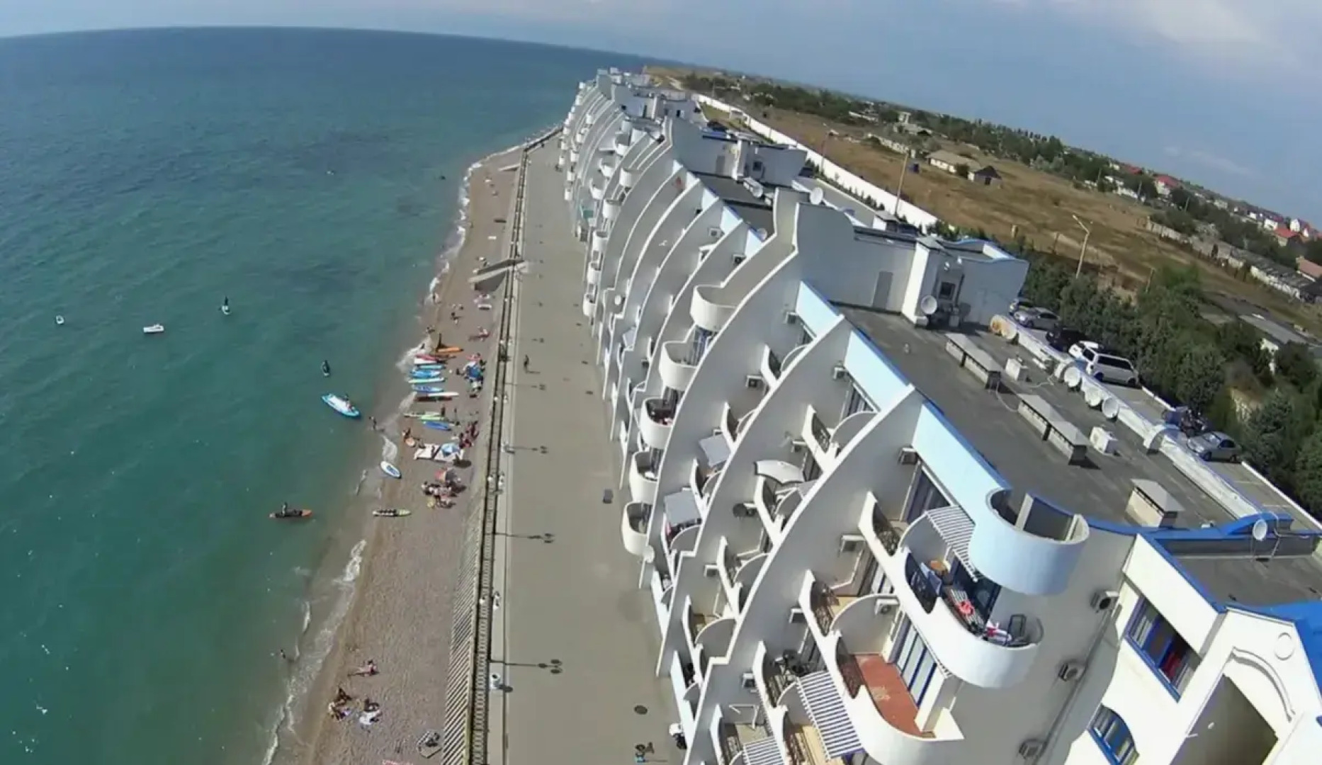 Апартаменты Комфорт Кача | Первая Линия 20 м до Моря