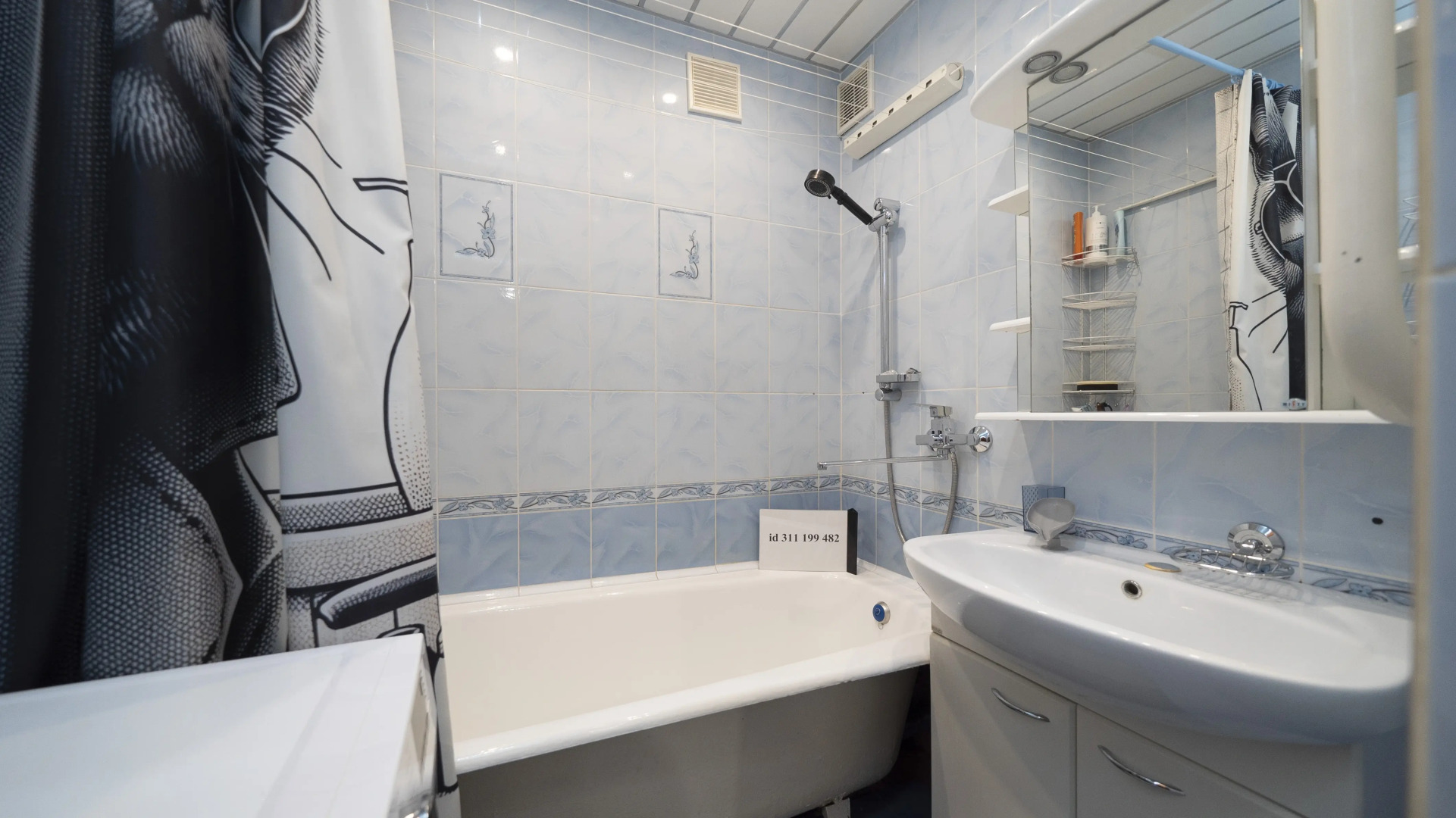 Квартира 2-к 50 м²  2 кровати