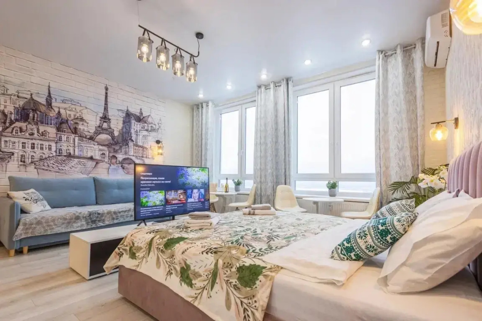 Апартаменты KM Tower Plaza 1