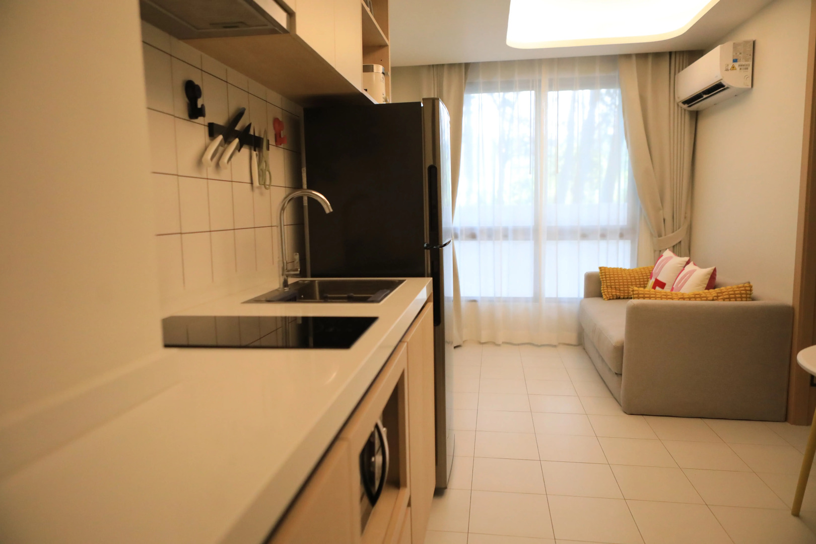 Квартира Милая с отдельной спальней около моря пляж Камала 212