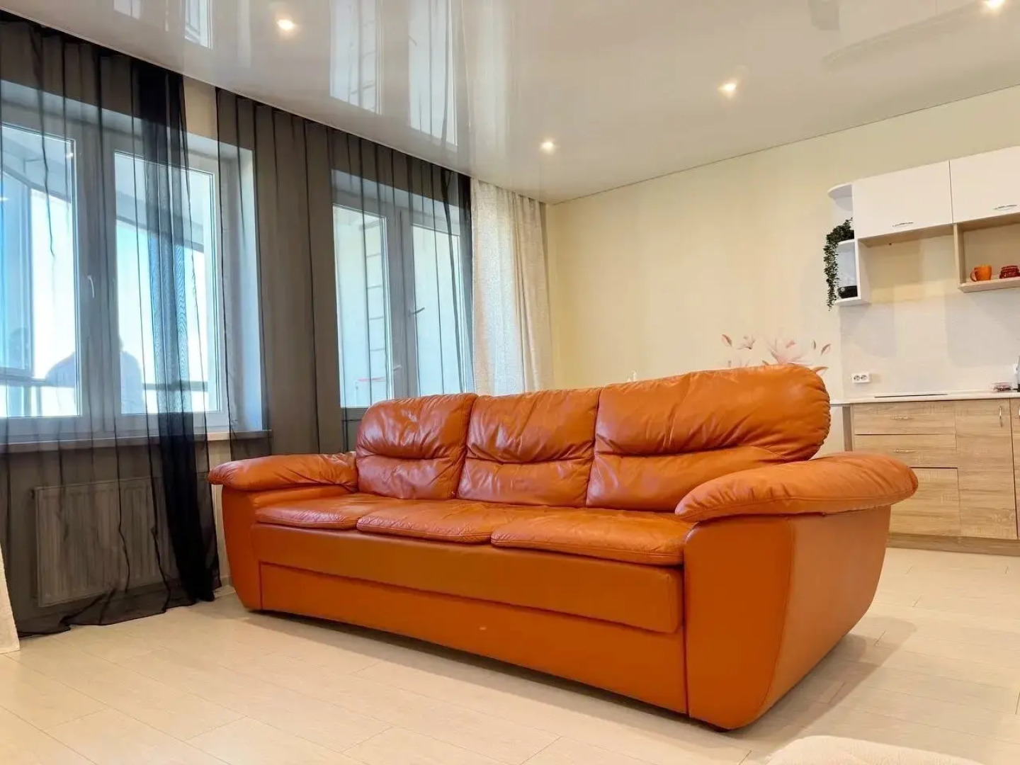 Квартира 1-к Квартира на Октябрьском Проспекте 117