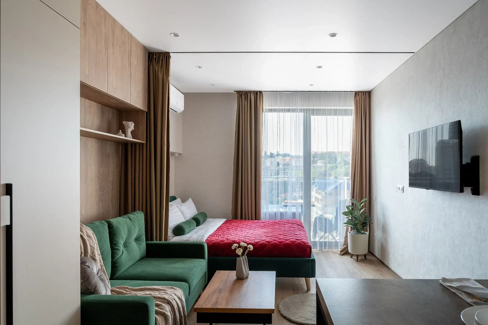 Апартаменты Red Apartments Атлантис апартамент Гермес