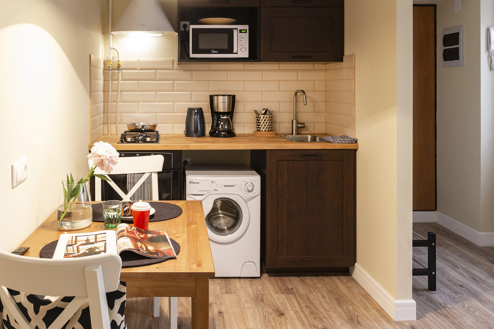 Апартаменты в скандинавском стиле у набережной