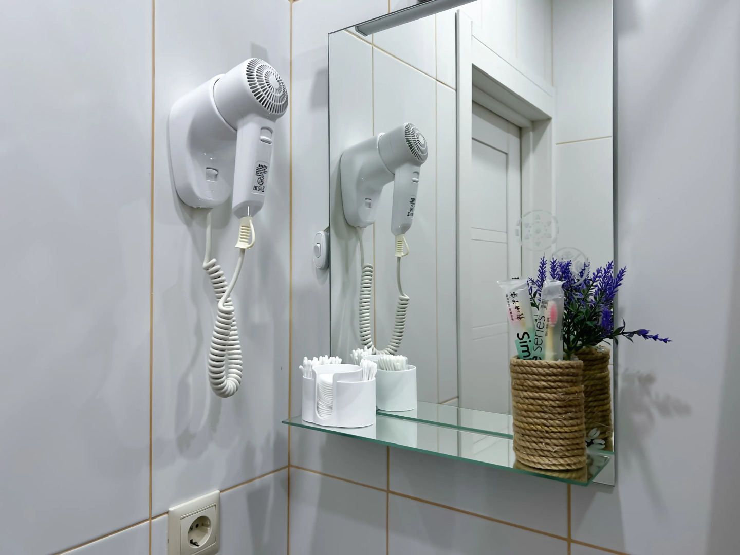 Квартира студия в голубых тонах