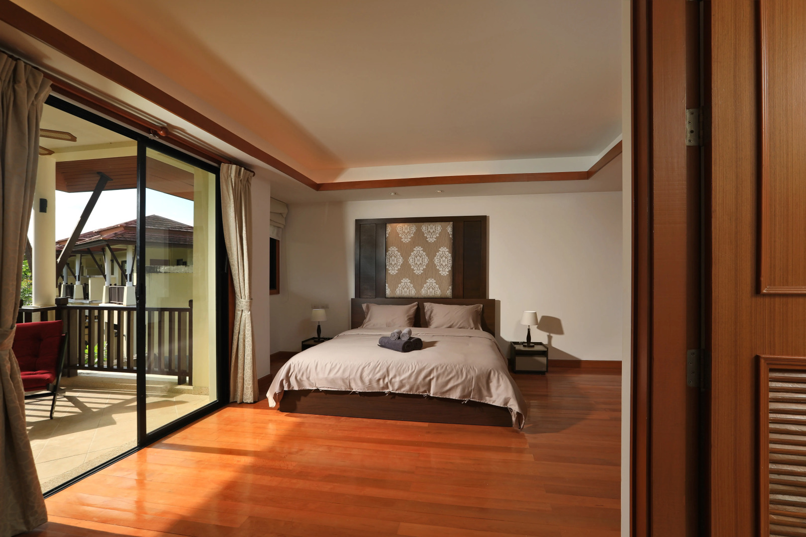 Вилла 2-комнатный таунхаус с бассейном 5 минут до пляжа Банг Тао Lo-138/23