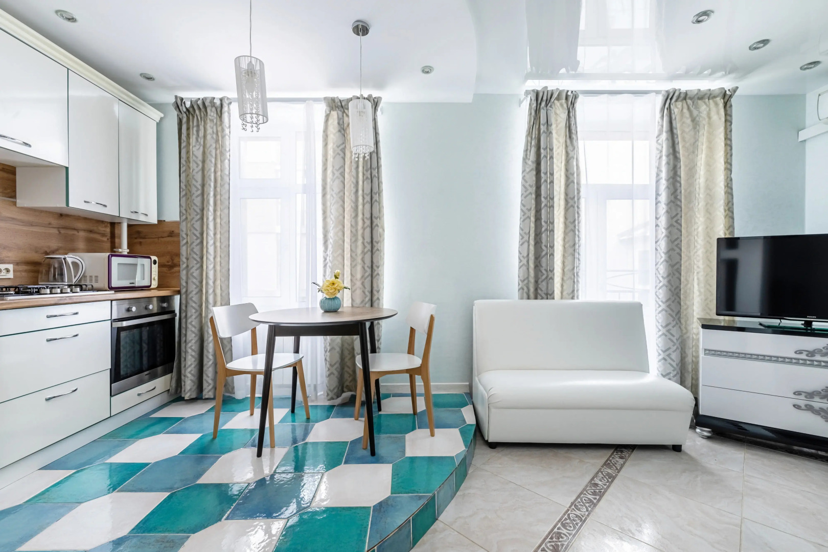 Квартира Студия во внутреннем дворике Баумана