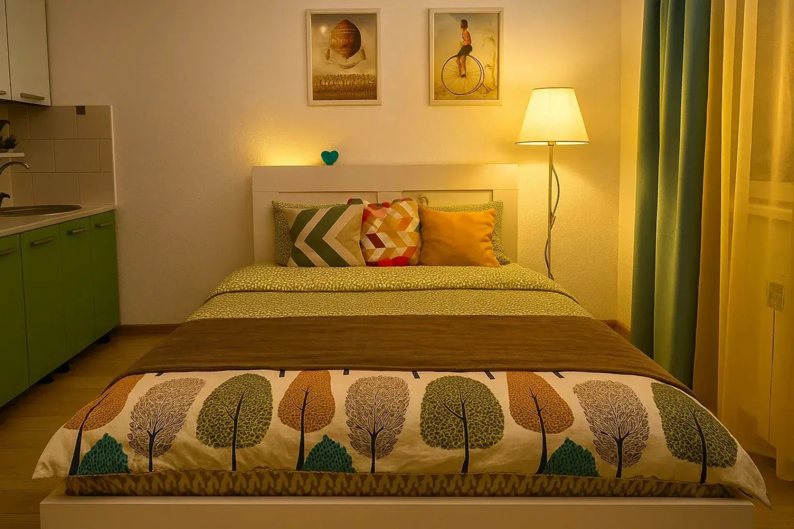 Квартира Уютная студия рядом аэропорт