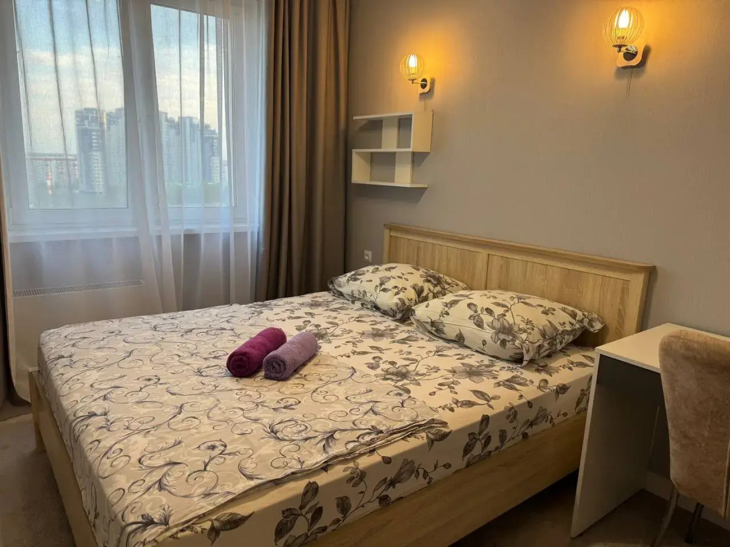 Квартира Новая однокомнатная квартира возле ТРЦ Аура