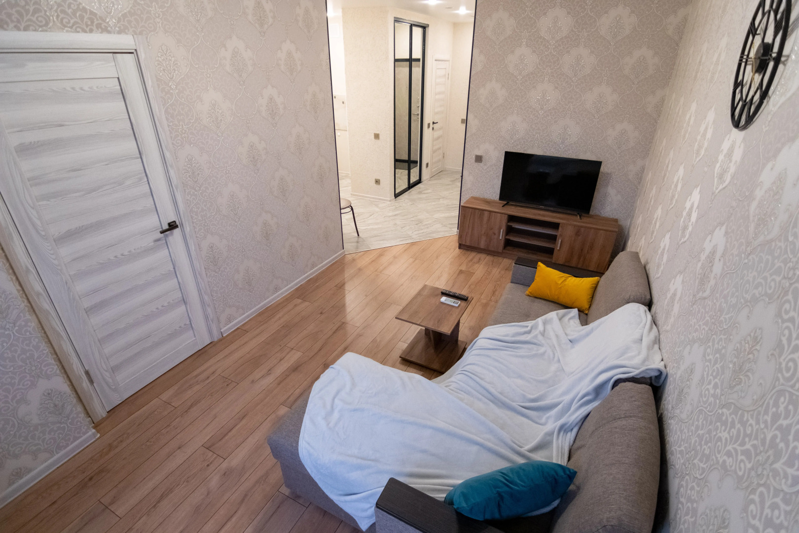 Апартаменты с новым ремонтом на четверых