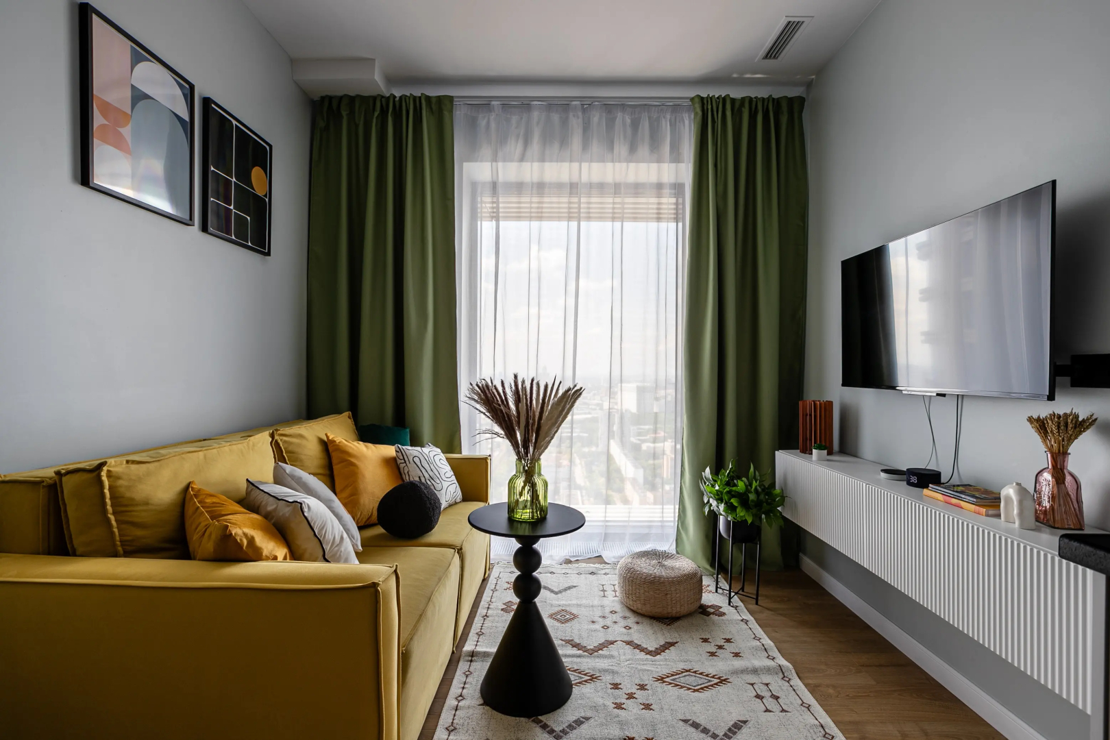 Квартира Бизнес Класс на 52 Этаже с Потрясающим Видом на Москву