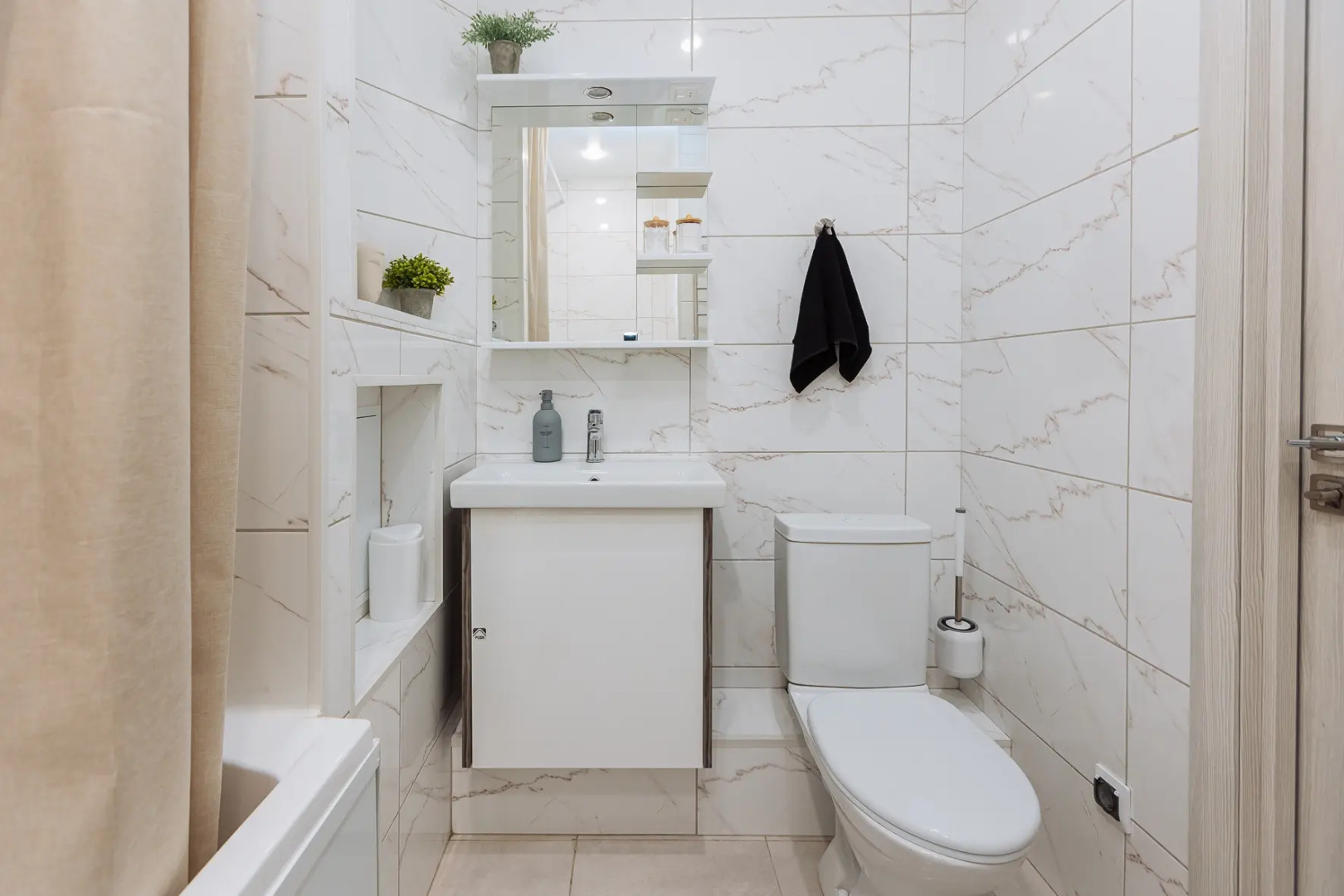 Квартира Уютные апартаменты недалёко от рыбной деревни и Кафедрального собора